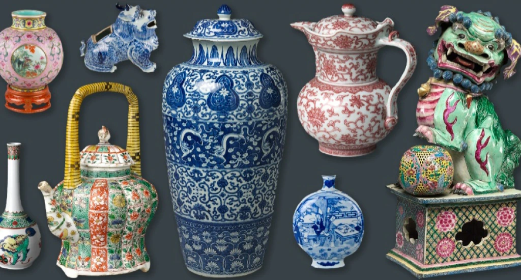 auction of valuable ceramics